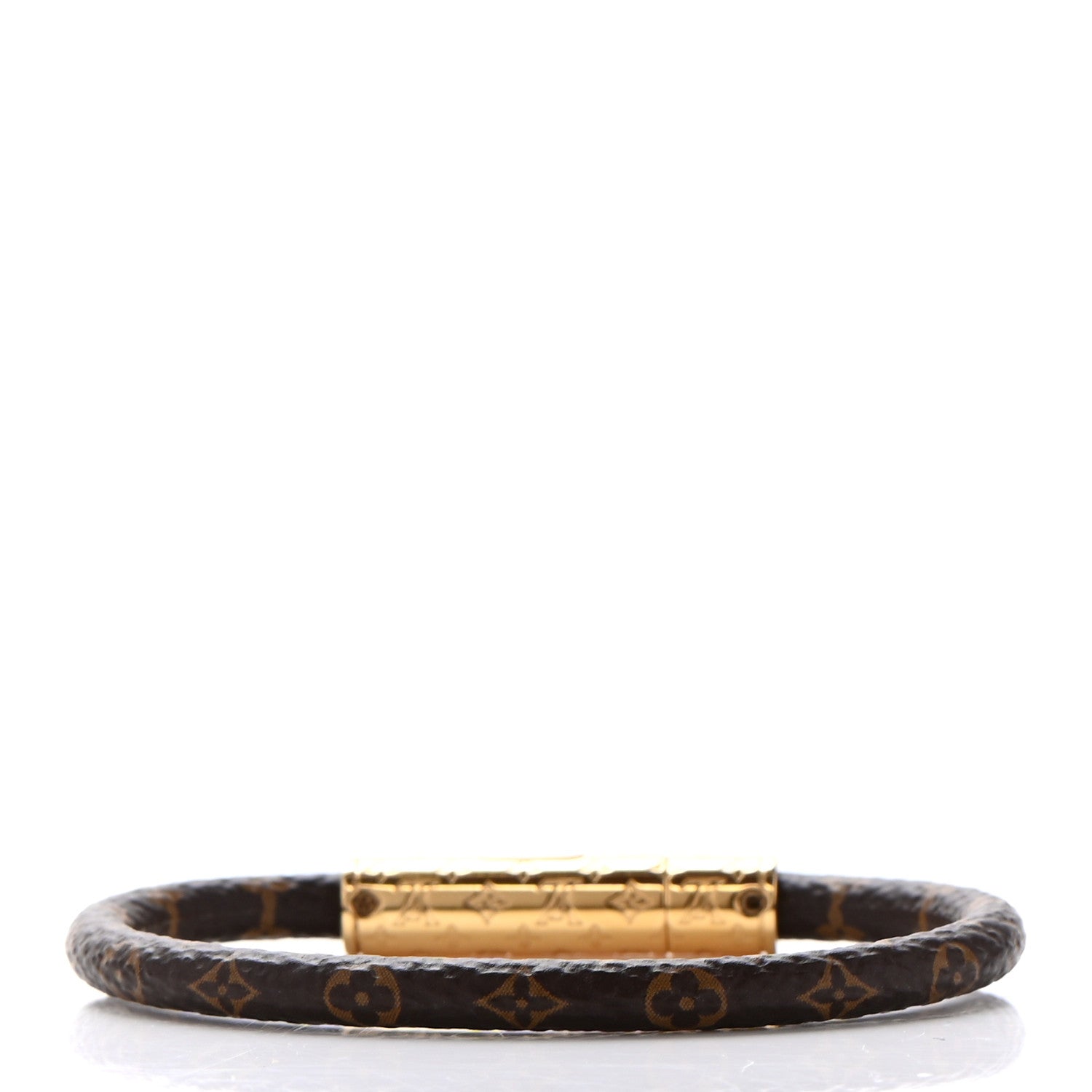 Louis Vuitton Monogram LV Confidential Bracelet 17 3 of 5