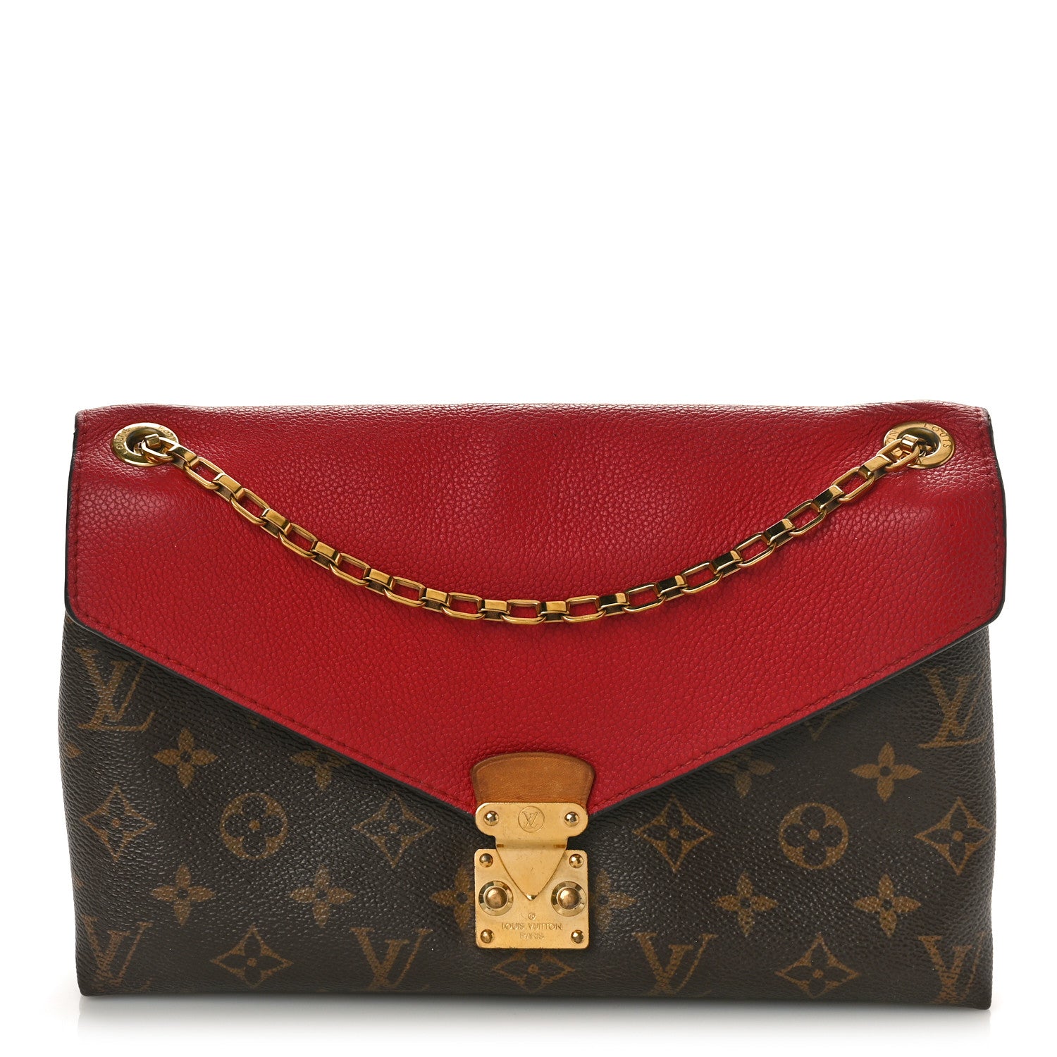 Louis Vuitton Monogram Pallas Chain Cherry 1 of 11
