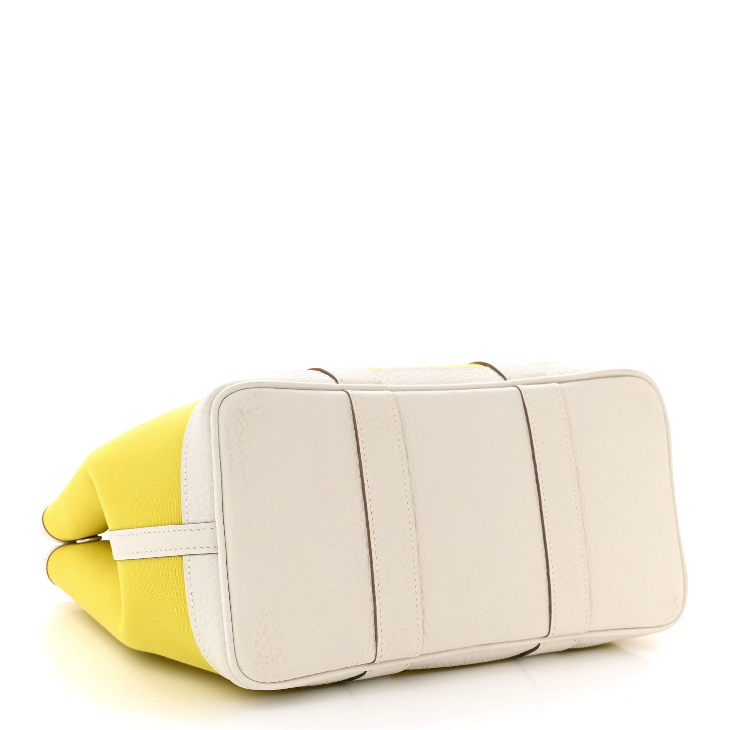 Hermes Toile Officier Vache Country Garden Party 30 TPM Lime White 4 of 11