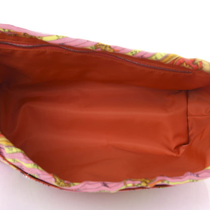 Hermes Silk Barenia Astrologie Fourbi 25 MM Pouch Pink Fauve 5 of 11