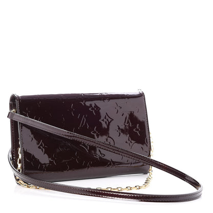 Louis Vuitton Vernis Ana Clutch Amarante 3 of 7