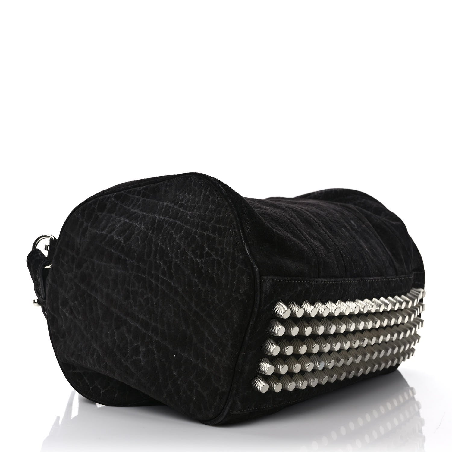 Alexander Wang Tumbled Nubuck Rocco Espresso Rhodium Hardware 4 of 8