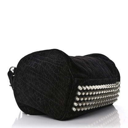 Alexander Wang Tumbled Nubuck Rocco Espresso Rhodium Hardware 4 of 8