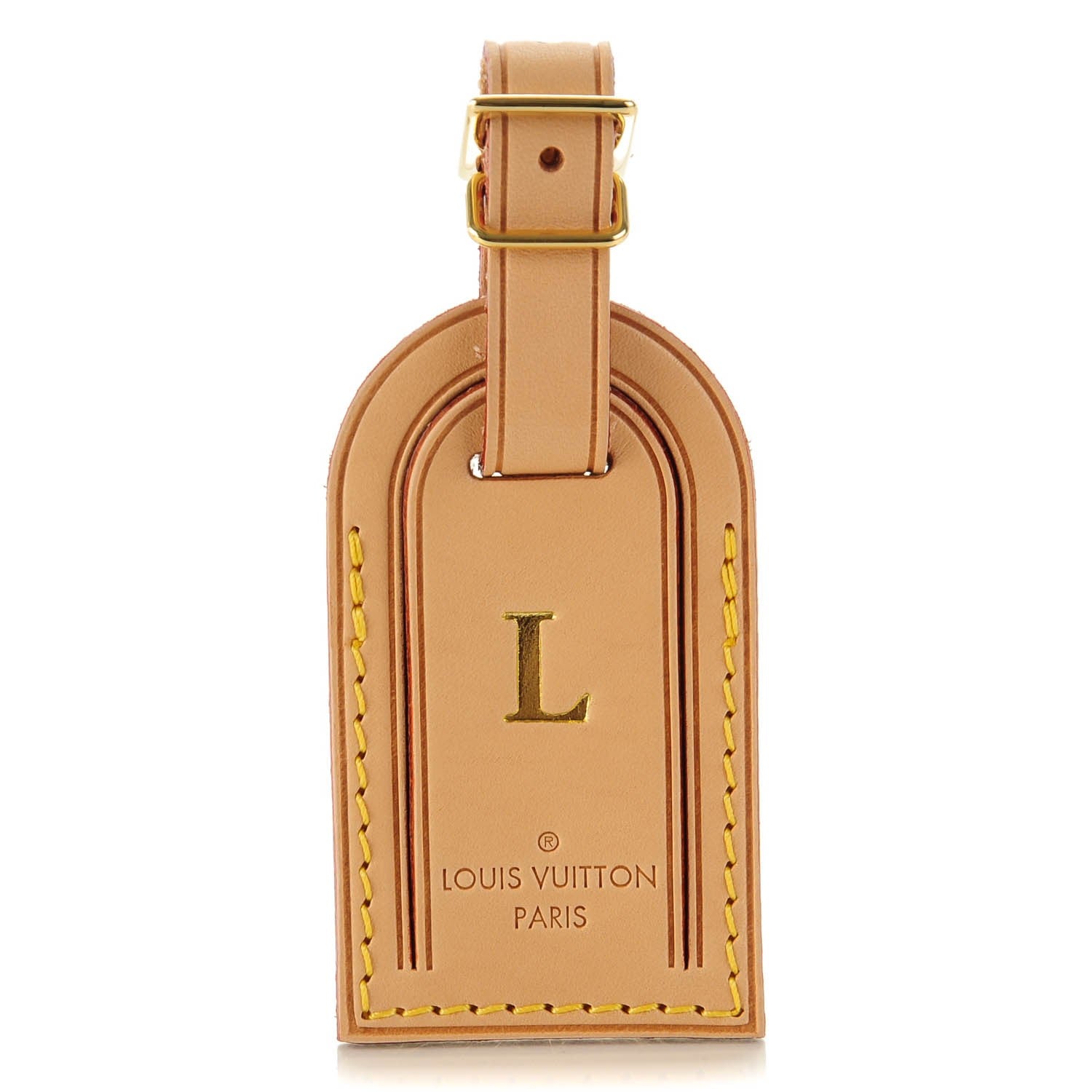 Louis Vuitton Vachetta Luggage Tag 1 of 4