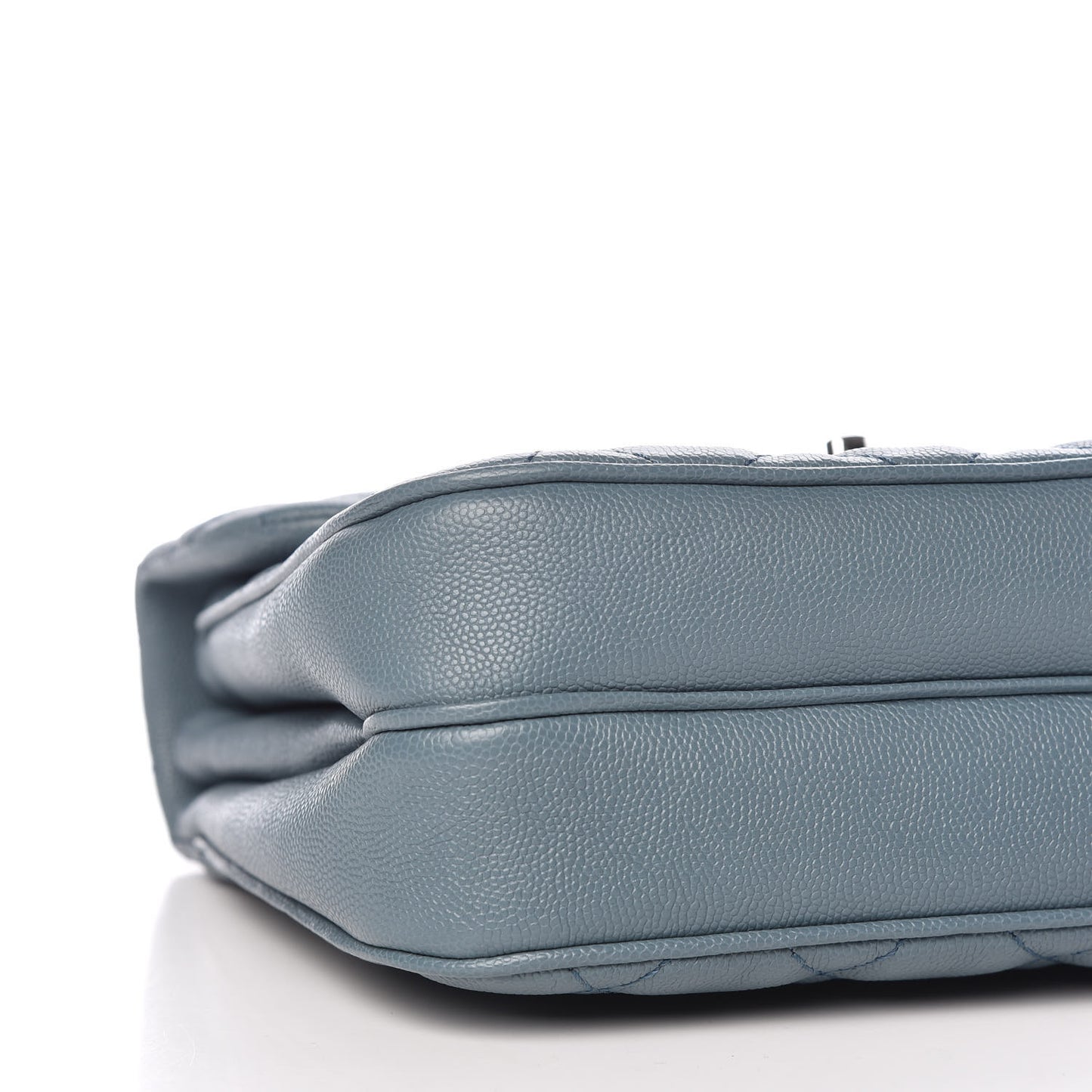 Caviar Quilted Medium Urban Companion Flap Blue