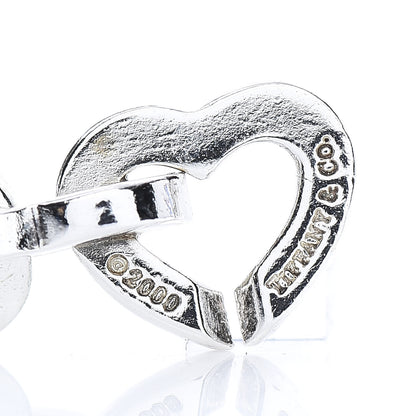 Tiffany Sterling Silver 18K Yellow Gold Heart Links Bracelet 4 of 6
