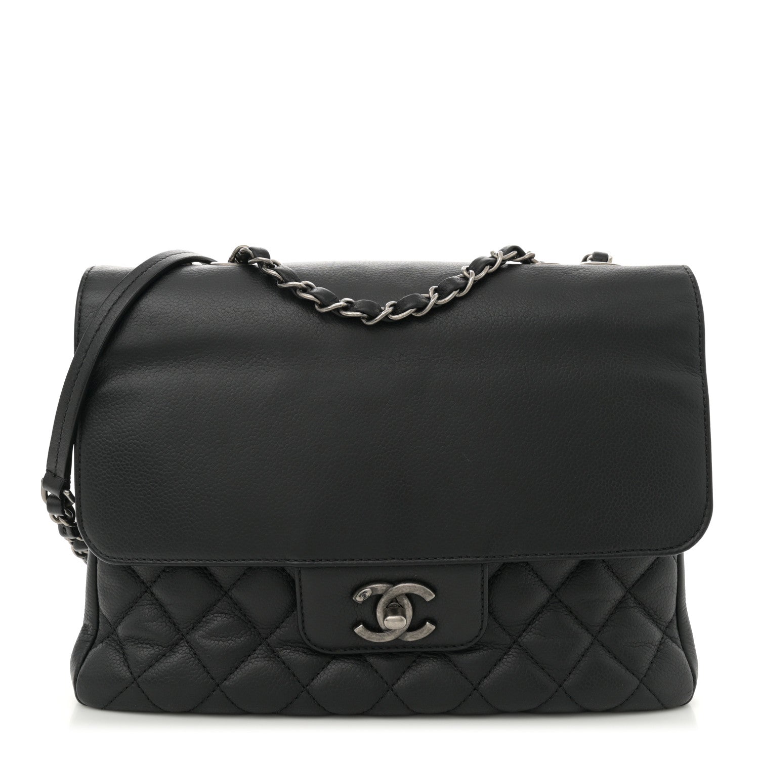 Chanel Caviar Quilted All About Flap Bag Black 1 of 11