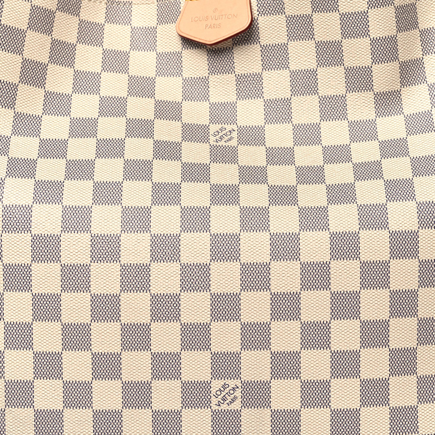 Louis Vuitton Damier Azur Graceful MM Rose Ballerine 7 of 13