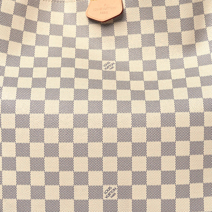 Louis Vuitton Damier Azur Graceful MM Rose Ballerine 7 of 13