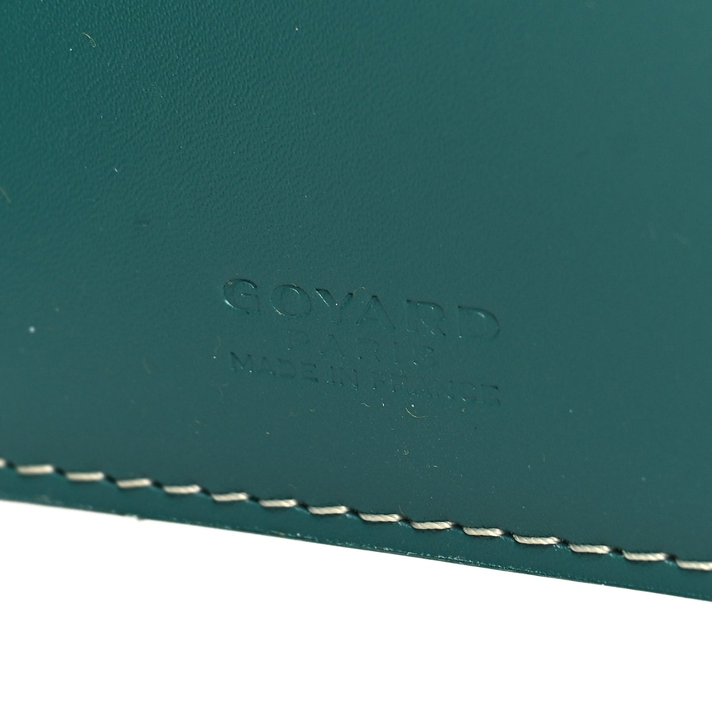 Goyardine Moliere Wallet Green