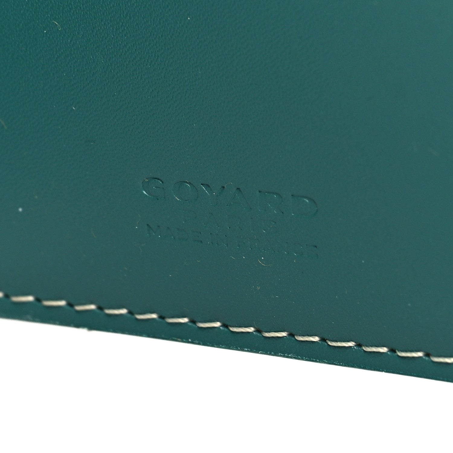 Goyard Goyardine Moliere Wallet Green 6 of 10