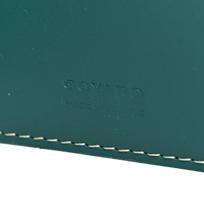 Goyard Goyardine Moliere Wallet Green 6 of 10