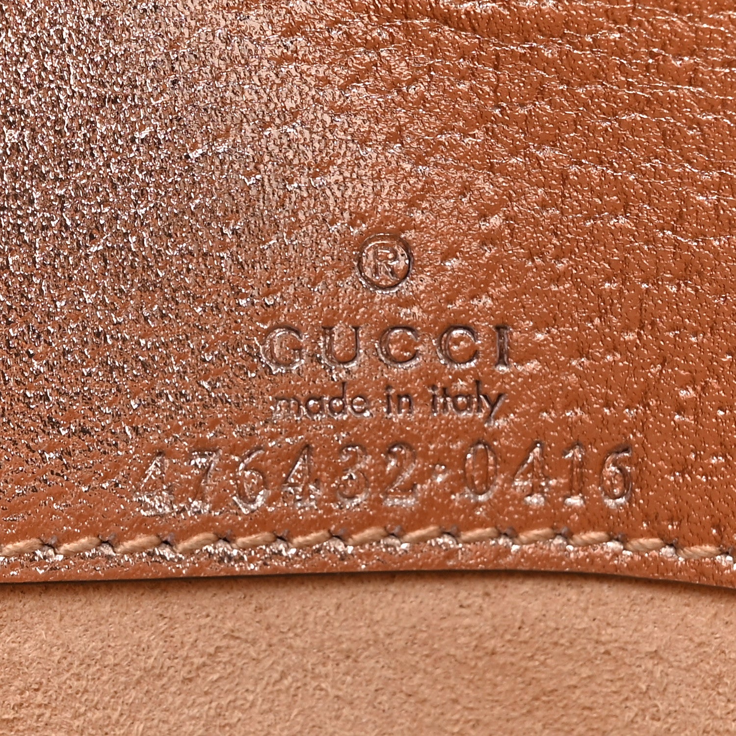 Gucci Metallic Calfskin Super Mini Dionysus Shoulder Bag Rose Gold 6 of 13
