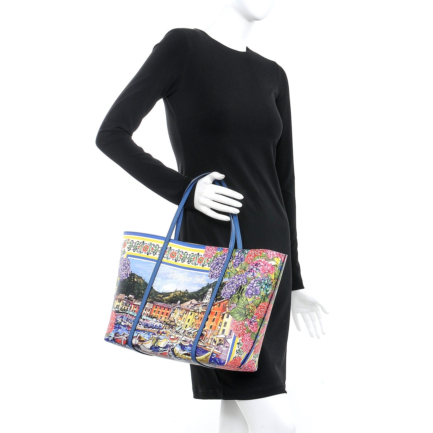Dolce & Gabbana Dauphine Printed Escape Portofino Tote 2 of 8