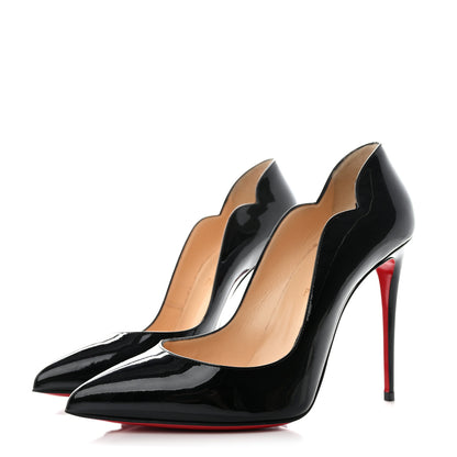 Christian Louboutin Patent Hot Chick 100 Pumps 39.5 Black 3 of 10
