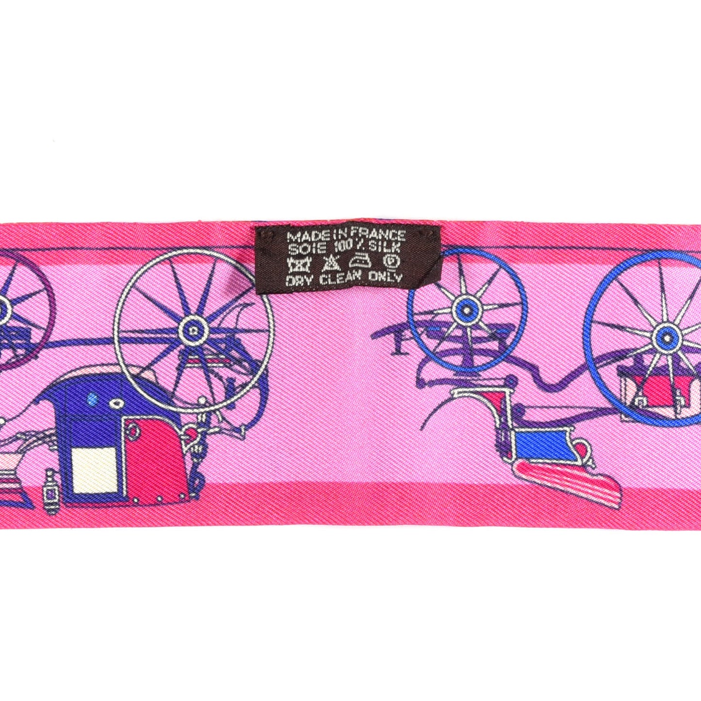 Silk Voitures Nouvelles Twilly Rouge Rose Fuchsia