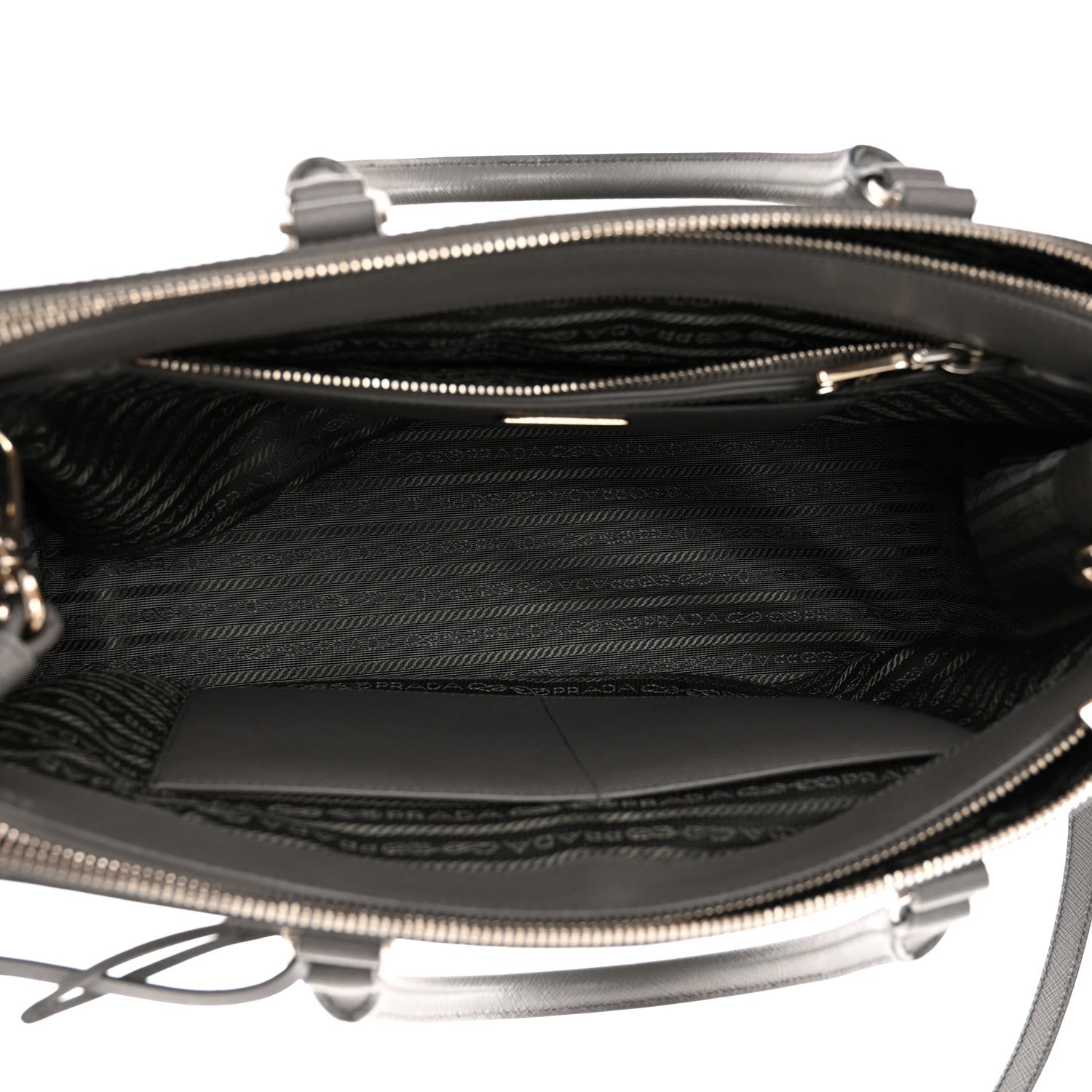 Prada Saffiano Medium Galleria Double Zip Tote Argilla 5 of 11