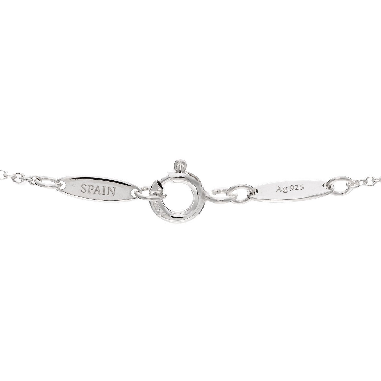 Sterling Silver Elsa Peretti 11mm Open Heart Pendant Necklace