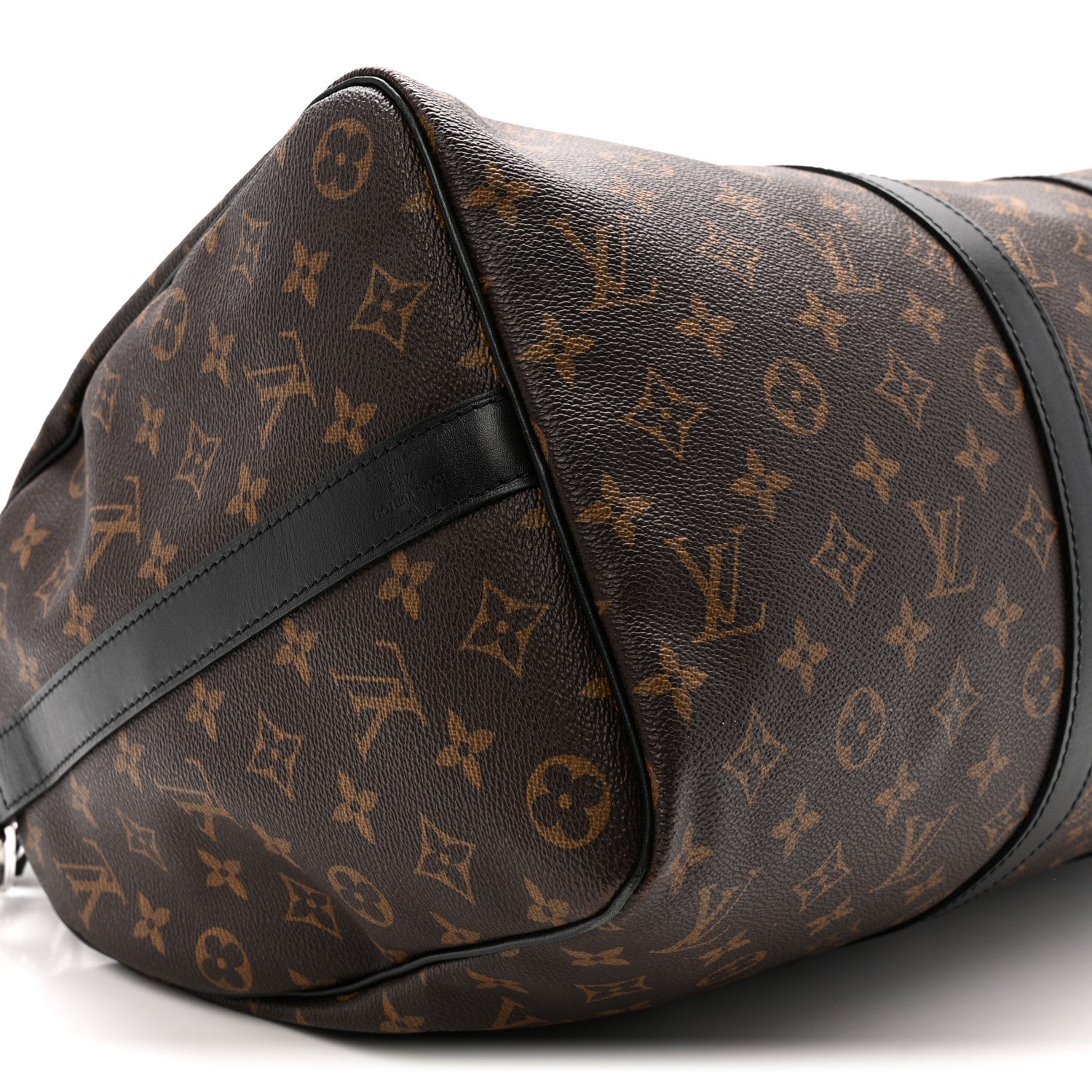 Louis Vuitton Monogram Macassar Keepall Bandouliere 45 8 of 11