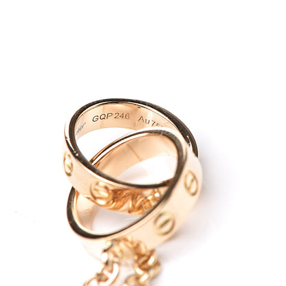 Cartier 18K Yellow Gold Interlocking LOVE Bracelet 6 of 8