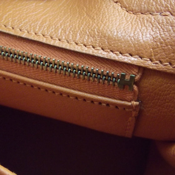 Taurillon Clemence Birkin 25 Orange