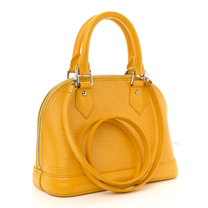Louis Vuitton Epi Alma BB Citron 3 of 14