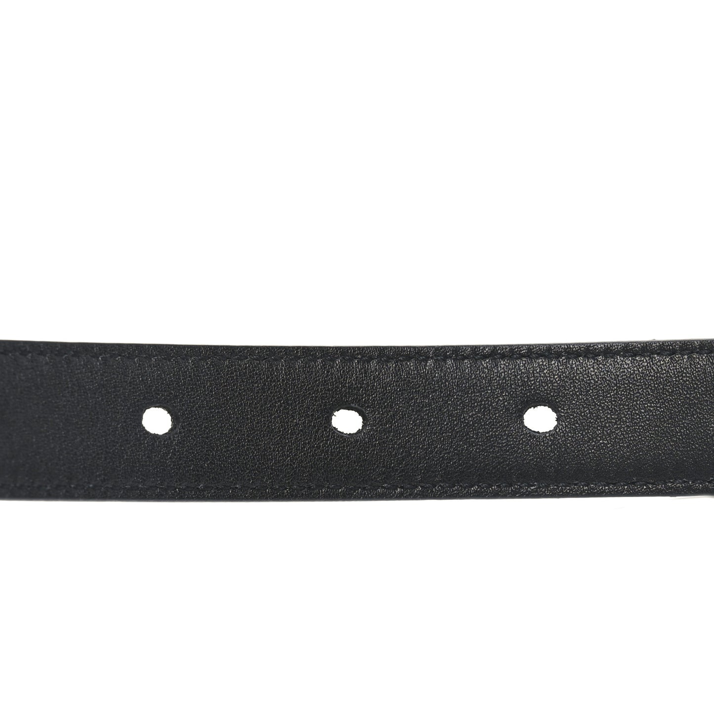 Smooth Calfskin Monogram Square Buckle Belt 90 36 Black