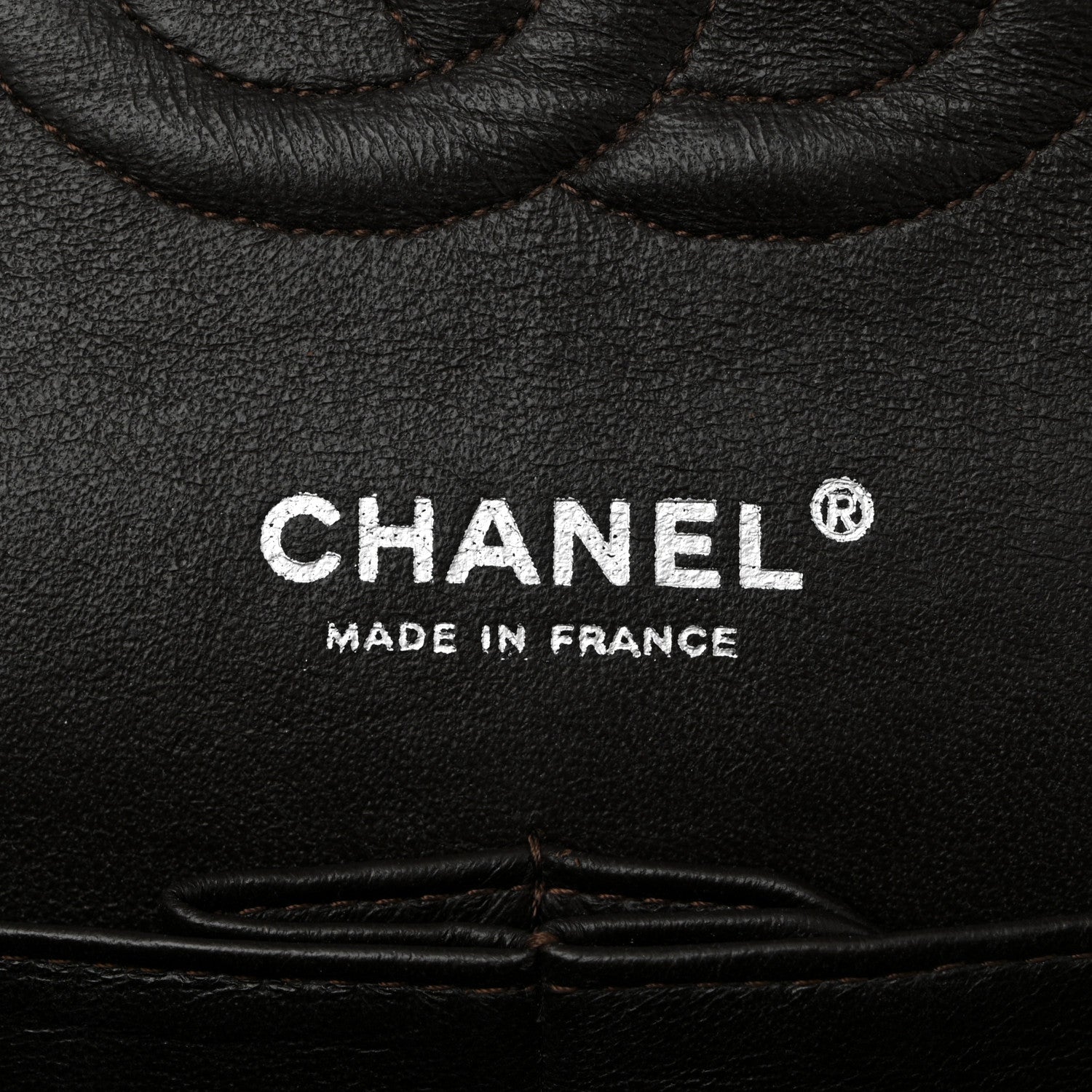 Chanel Caviar Quilted Medium Double Flap Brown 6 of 11