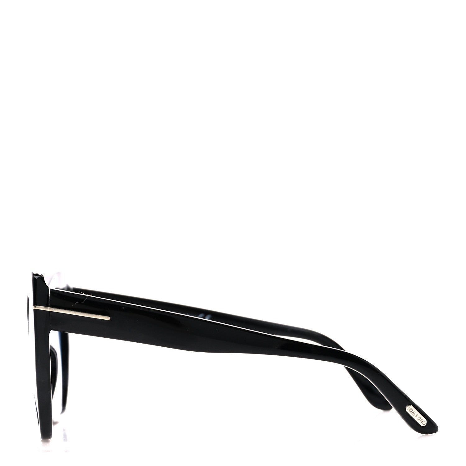Tom Ford Samantha Cat Eye Sunglasses TF553 Black 3 of 8