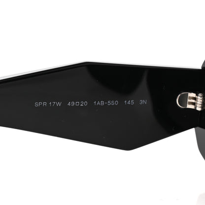 Prada Acetate Symbole Sunglasses SPR 17W Black 6 of 8