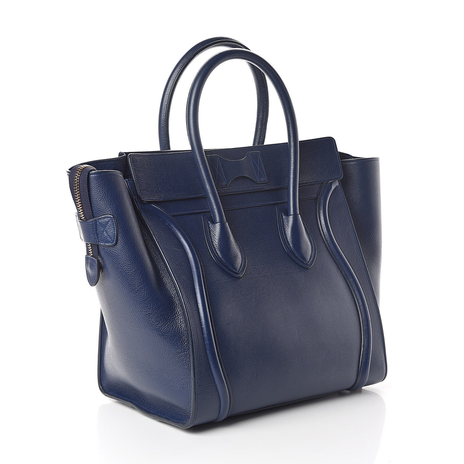 Celine Baby Calfskin Mini Luggage Ink 3 of 9