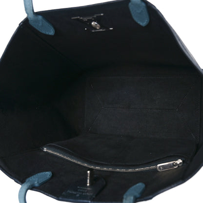 Louis Vuitton Calfskin Lockme Cabas Sky Black 4 of 11