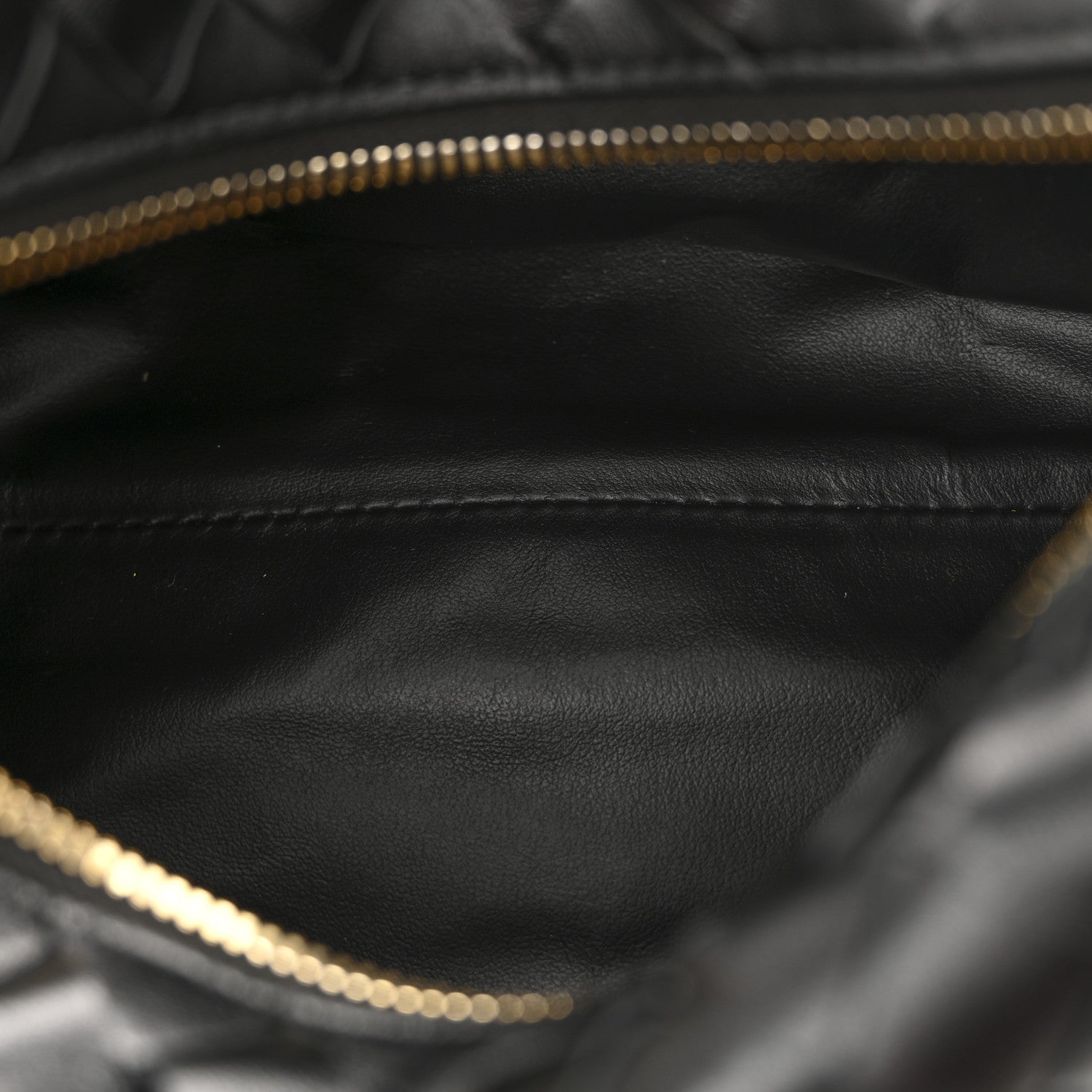 Bottega Veneta Calfskin Nappa Intrecciato Mini Wallace Black 5 of 13