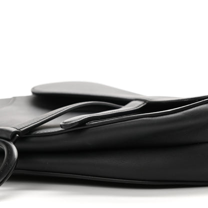 Christian Dior Ultra Matte Calfskin Saddle Bag Black 10 of 13