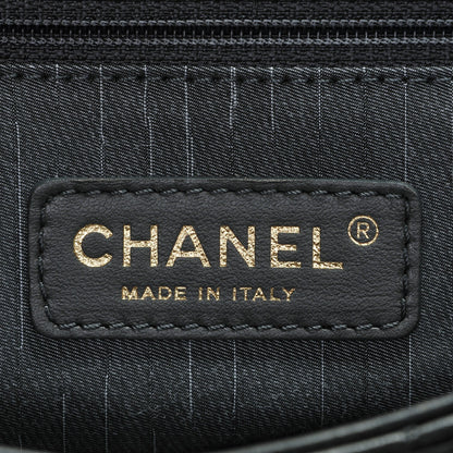 Chanel Lambskin Quilted Medium Westminster Pearl Flap Black 6 of 8
