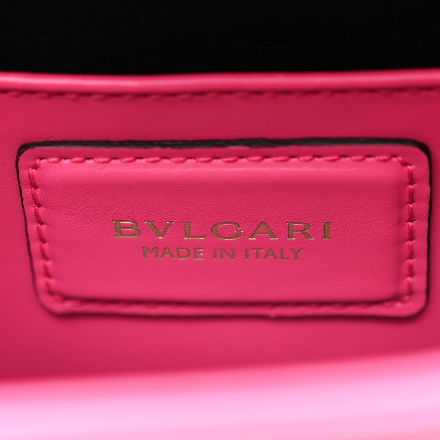 Calfskin Small Serpenti Forever Snake Strap Crossbody Bag Pink