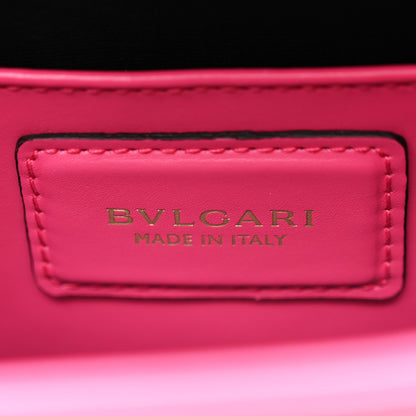 Bulgari Calfskin Small Serpenti Forever Snake Strap Crossbody Bag Pink 7 of 11