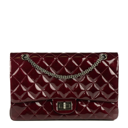 Chanel Patent Quilted 2.55 Reissue 227 Bordeaux 1 of 7