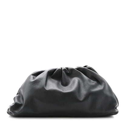 Bottega Veneta Smooth Butter Calf The Pouch Oversized Clutch Black 1 of 11