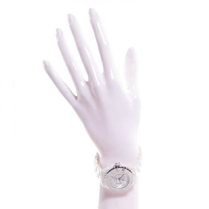 Chanel Stainless Steel Ceramic Diamond 33mm J12 Quartz Watch White 2 of 7