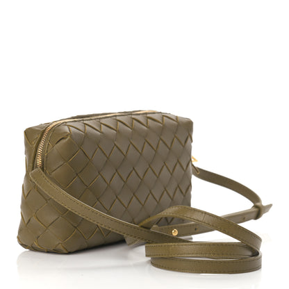 Bottega Veneta Nappa Intrecciato Mini Crossbody Mud 3 of 11