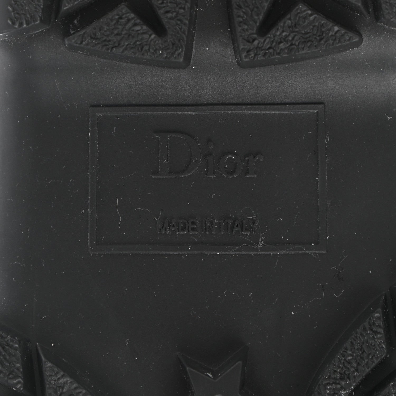 Christian Dior Rubber Nylon D-Venture 40 Boots Black 6 of 8