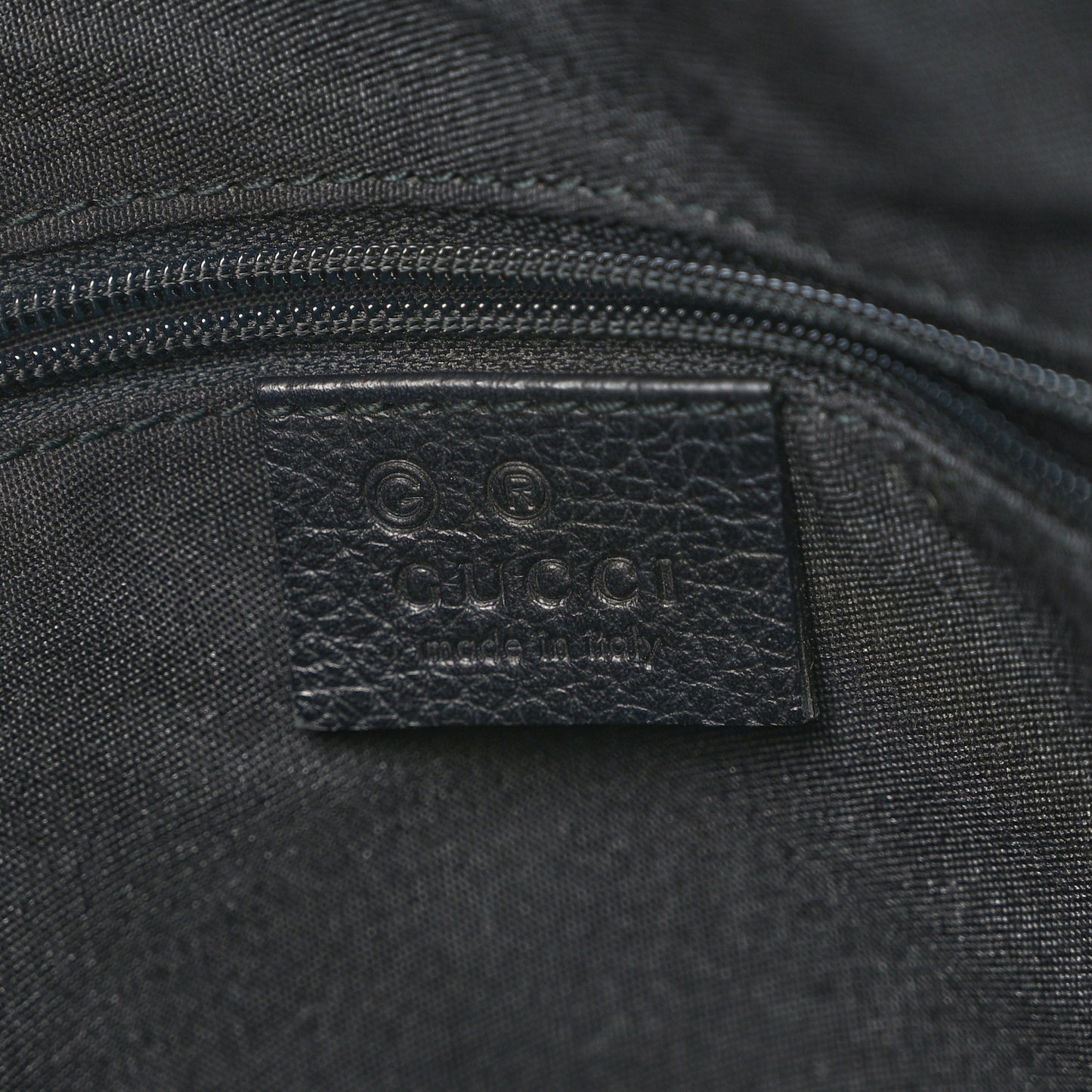 Nylon Monogram Medium Abbey Shoulder Bag Black