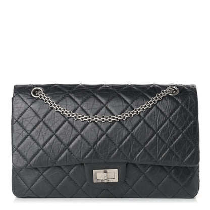 Chanel Aged Calfskin Quilted 2.55 Reissue 227 Flap Black 1 of 8