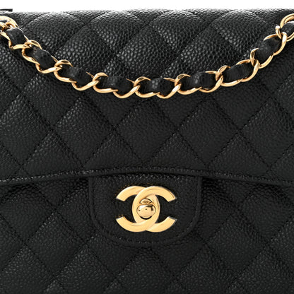 Chanel Caviar Quilted Small Double Flap Black 8 of 11