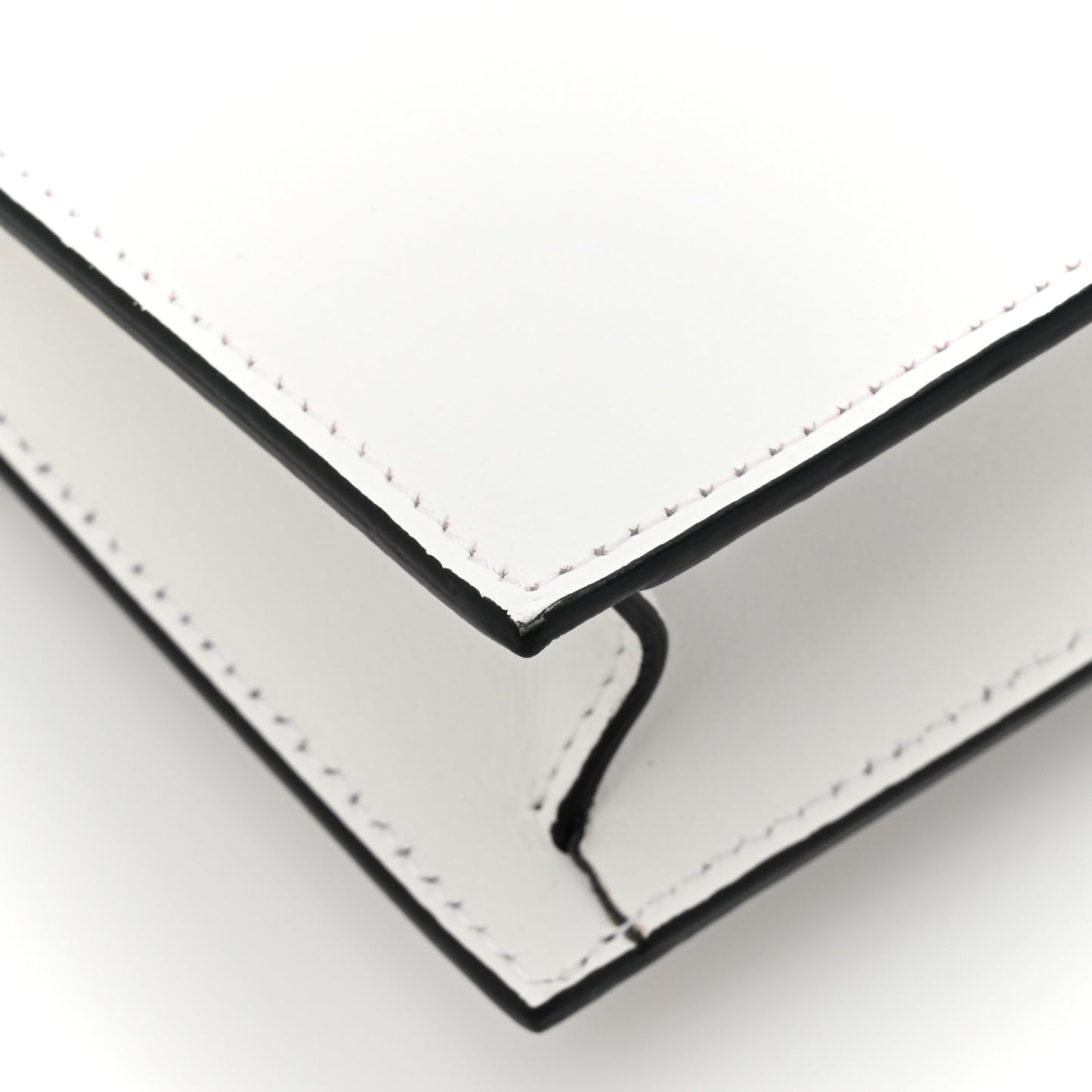 Calfskin Loubi54 Crossbody Clutch White