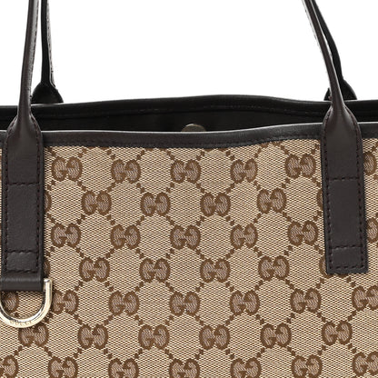 Gucci Monogram Medium New Britt Tote Brown 8 of 10