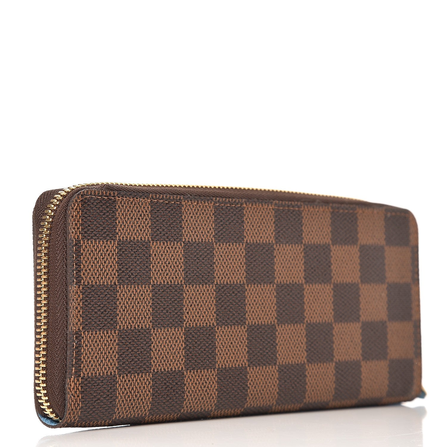 Louis Vuitton Damier Ebene 2017 Christmas Animation Clemence Wallet 3 of 7