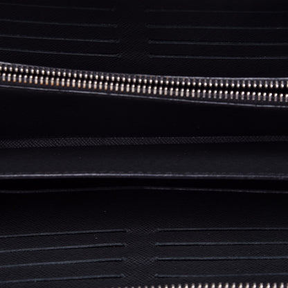 Louis Vuitton Taiga Zippy XL Wallet Black 5 of 9