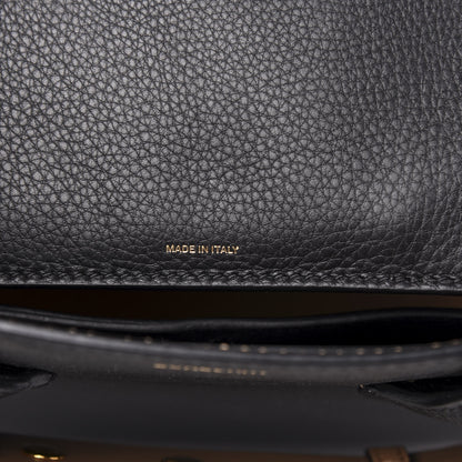 Burberry Soft Grain Calfskin Small Belt Bag Black 7 of 11